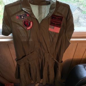 Top Gun costume dress
